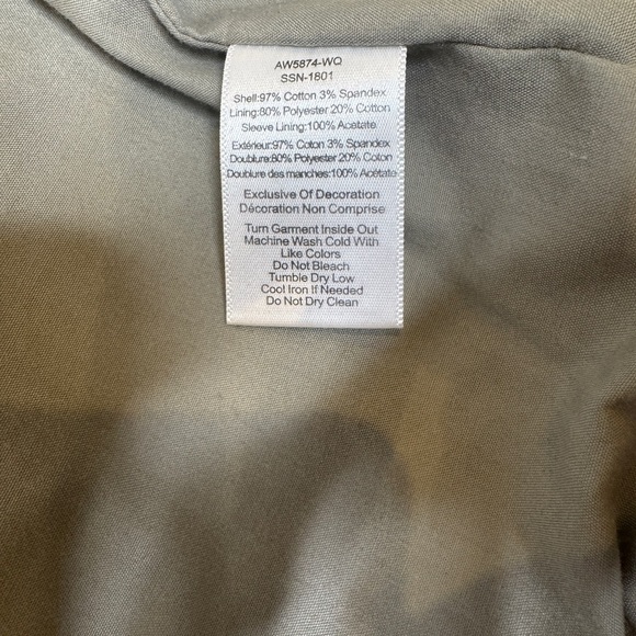 ATM ANTHONY THOMAS MELILLO Camouflage Print Utility Jacket Sz S - Picture 12 of 12